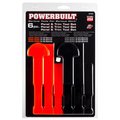 Powerbuilt 6Pc Non-Marring Pry Bar Set 647989